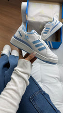 Adidas Forum Low CL - Branco/Azul