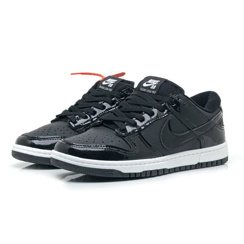 NIKE DUNK LOW PRETO VERNIZ