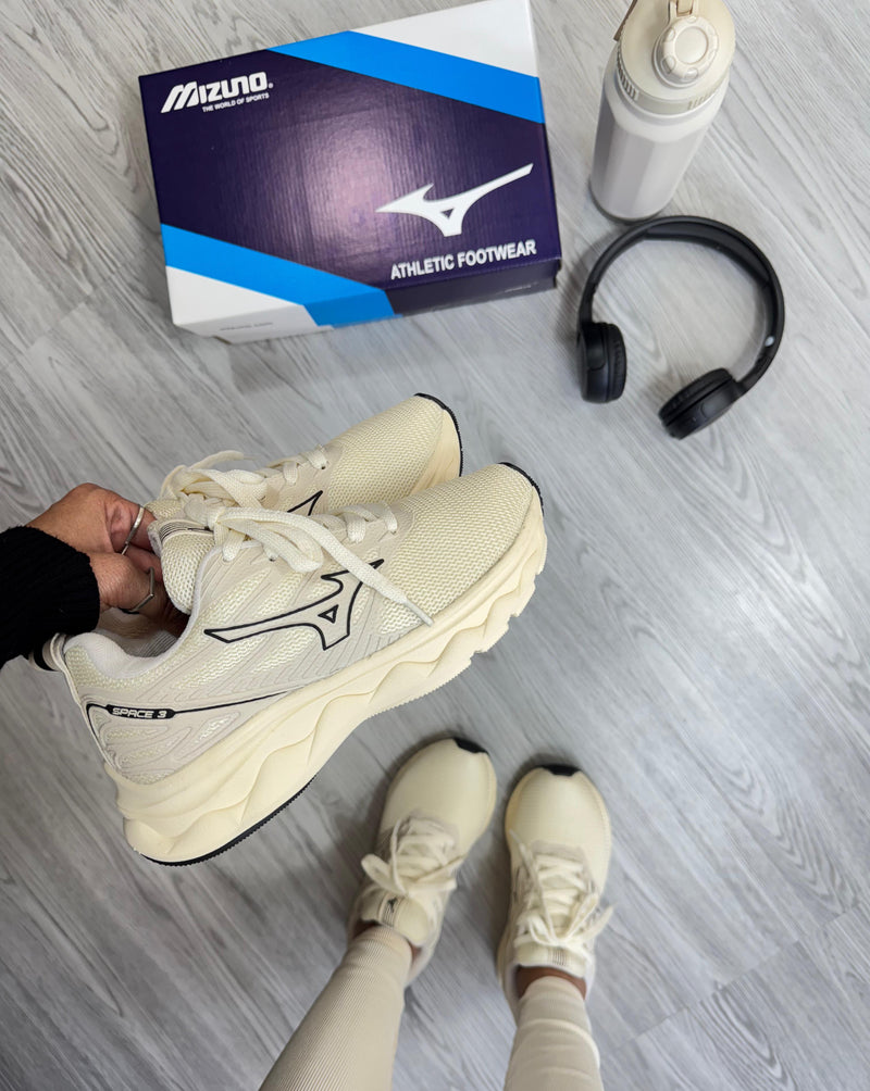Mizuno Space 3 - Branco/Preto
