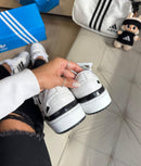 Adidas Forum Velcro - Branco/Preto