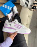 Adidas Forum Velcro - Branco/Lilas
