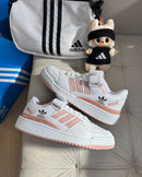 Adidas Forum Velcro - Branco/Nude