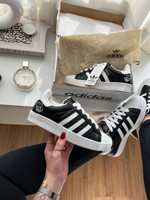 Adidas SuperStars Love - Preto/ Branco