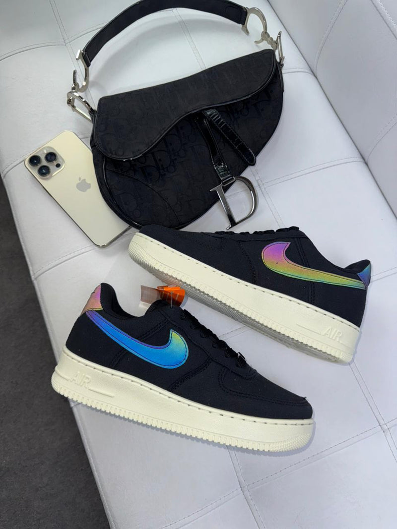 Nike Air Force 1 - Black Iridescent