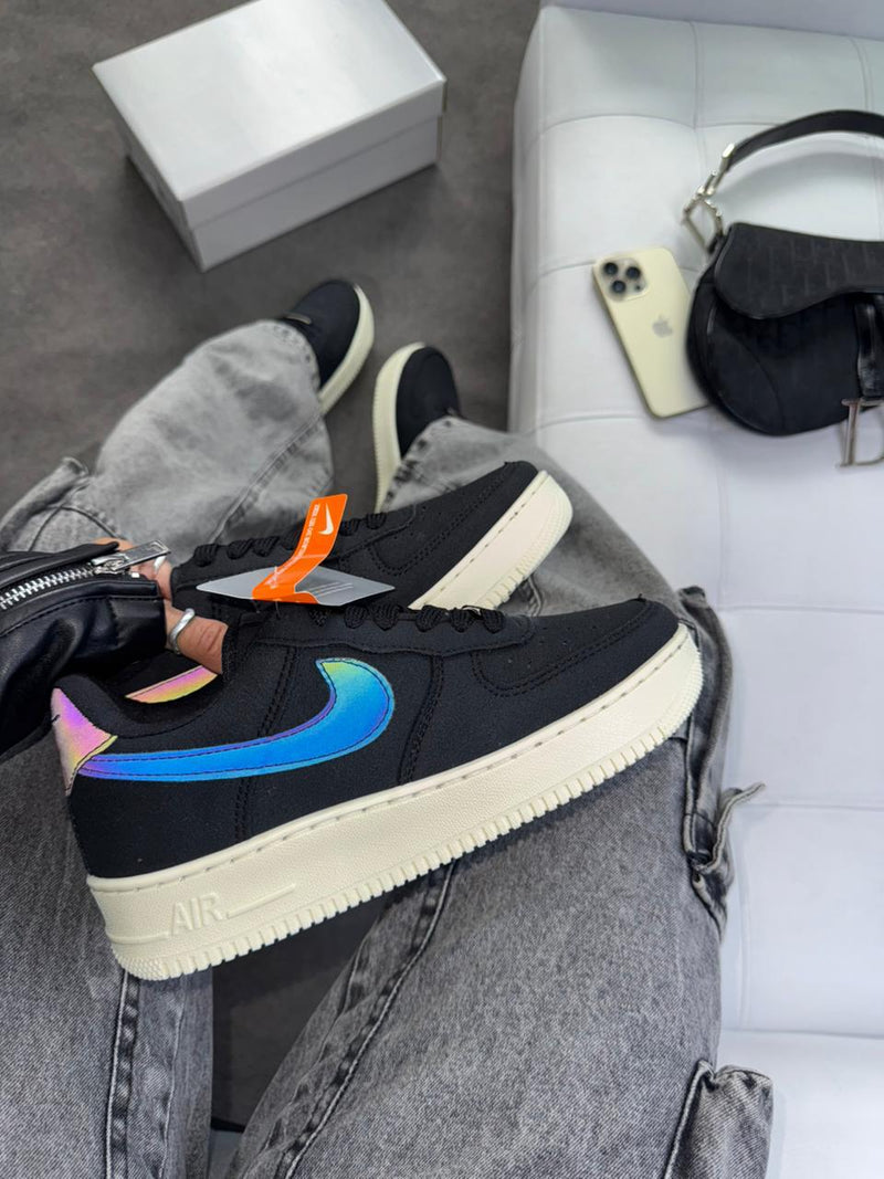 Nike Air Force 1 - Black Iridescent