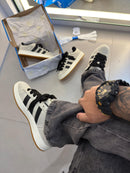 Adidas Campus - White/Black Gum