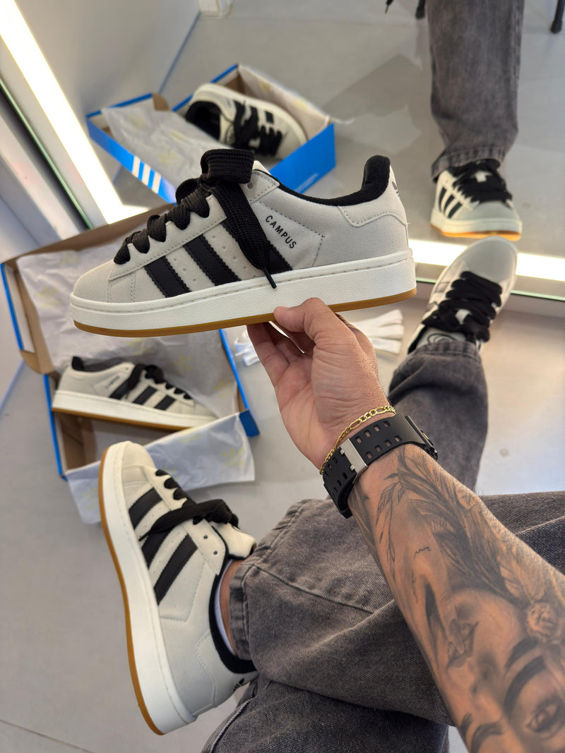 Adidas Campus - White/Black Gum