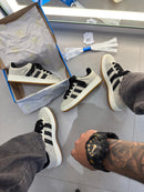 Adidas Campus - White/Black Gum
