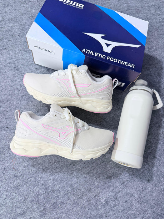 Mizuno Wave White/Pink
