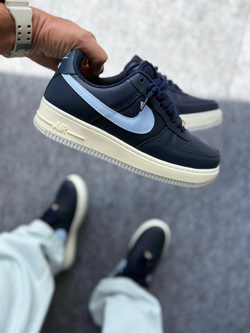Nike Air Force 1 - Navy/Light Blue