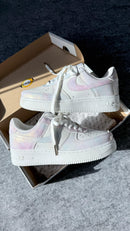 Nike Air Force 1 - White/Pink Iridescent