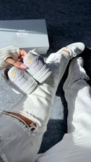 Nike Air Force 1 - White/Pink Iridescent