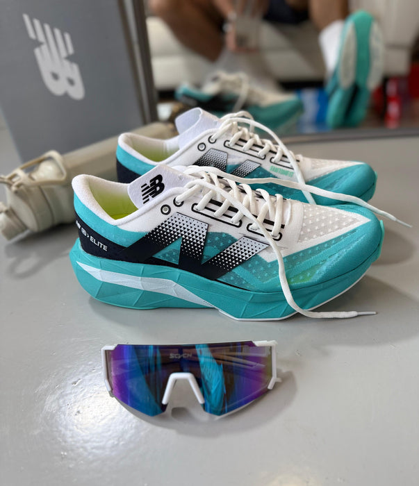 New Balance Elite - Turquoise/White/Black