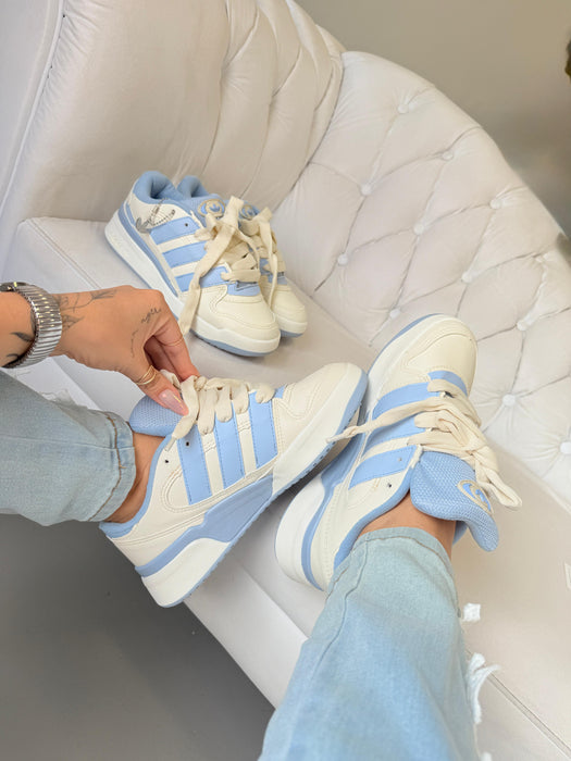 Adidas Forum Low - Cream/Baby Blue