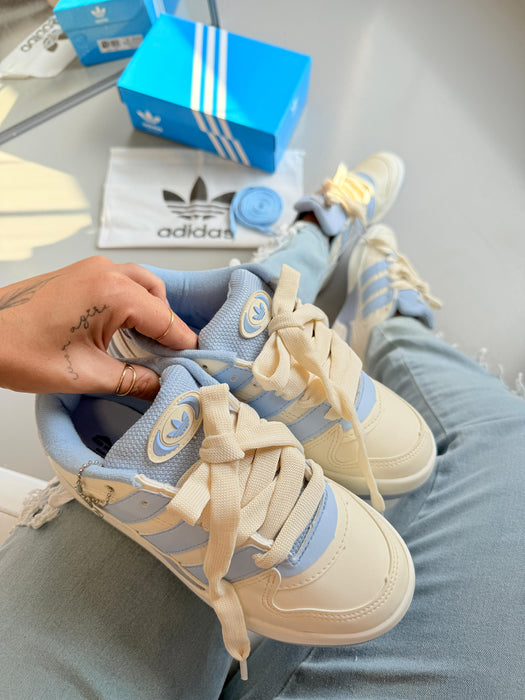 Adidas Forum Low - Cream/Baby Blue