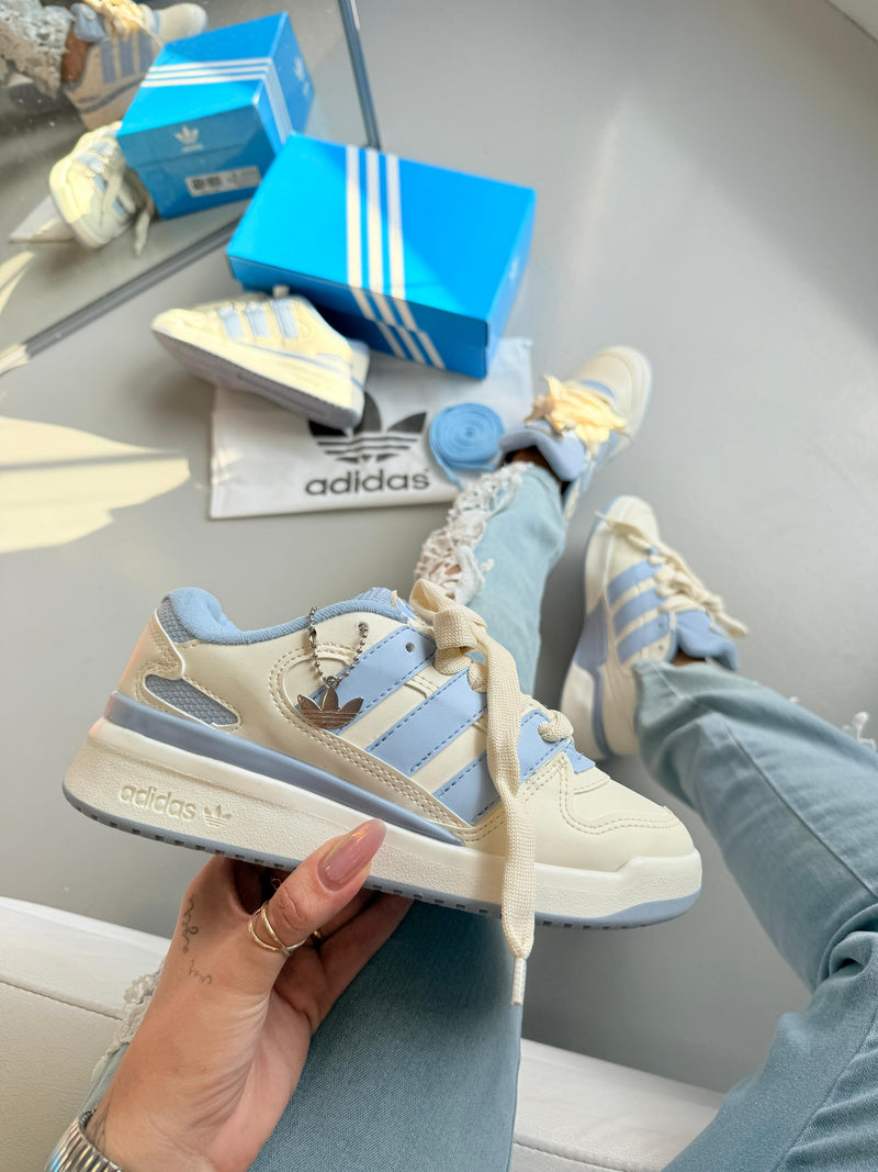 Adidas Forum Low - Cream/Baby Blue
