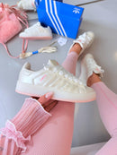 Adidas Campus - White/Pink