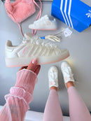 Adidas Campus - White/Pink