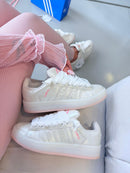 Adidas Campus - White/Pink