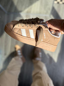 Adidas Campus - Tan/White