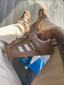 Adidas Campus - Tan/White