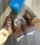 Adidas Campus - Tan/White