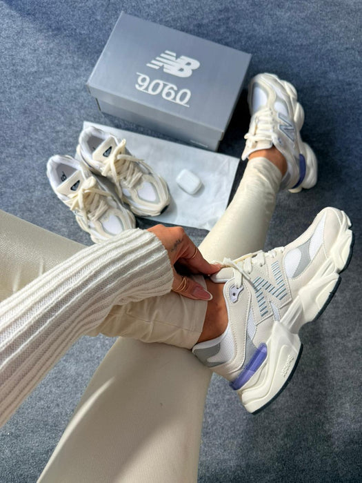 New Balance 9060 - Cream/Purple