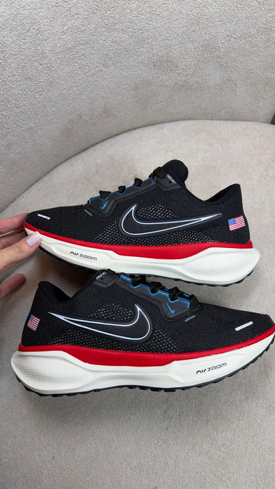 Nike Air Zoom Pegasus 41 - Preto/ Vermelho/ Branco