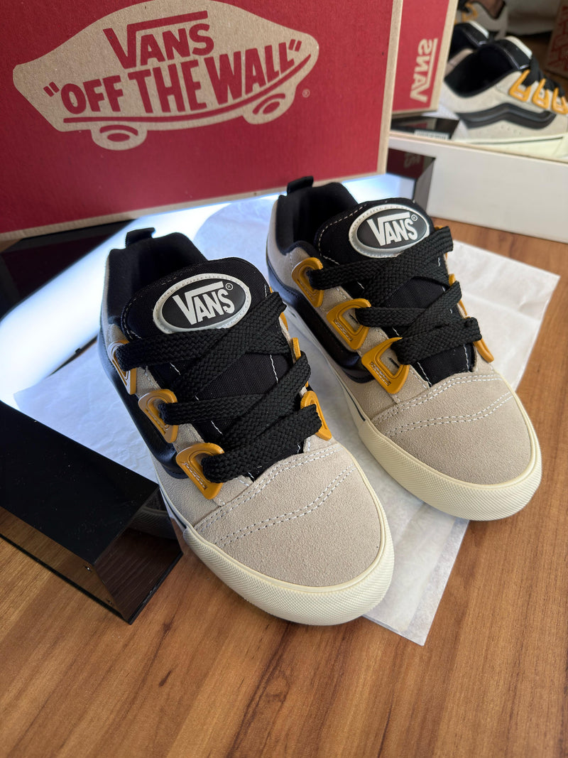 Vans Knu Skool - Cinza/ Preto/ Ouro