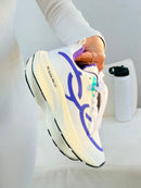 Olympikus Eleva Pro 2.0 - Branco/Roxo/Verde Menta