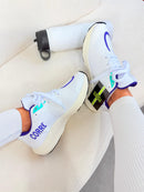 Olympikus Eleva Pro 2.0 - Branco/Roxo/Verde Menta