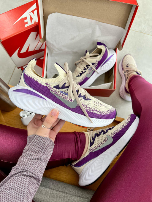 Nike Air Zoom - Bege/Roxo/Branco | GRSNEAKERS