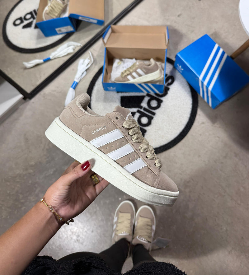 Adidas Campus - Bege/Branco