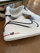 Nike Air Force 1 GS React - White/Bleck
