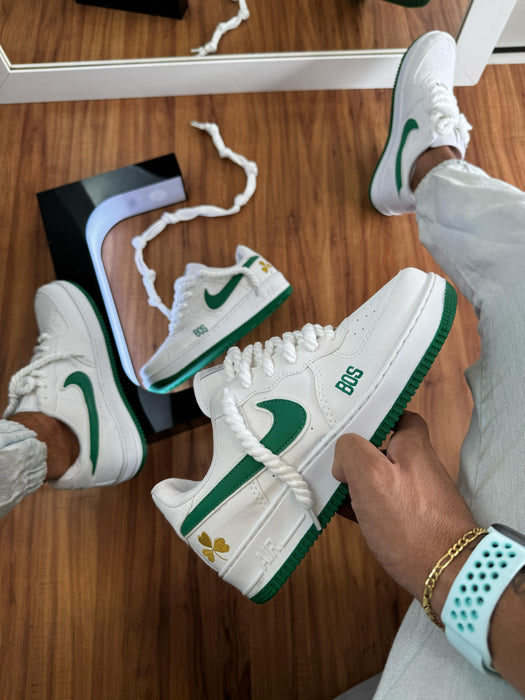 Nike Air Force 1 Celtic Dior - Branco/ Verde