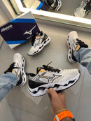 Mizuno Wave Stratos 3 - Branco/Preto