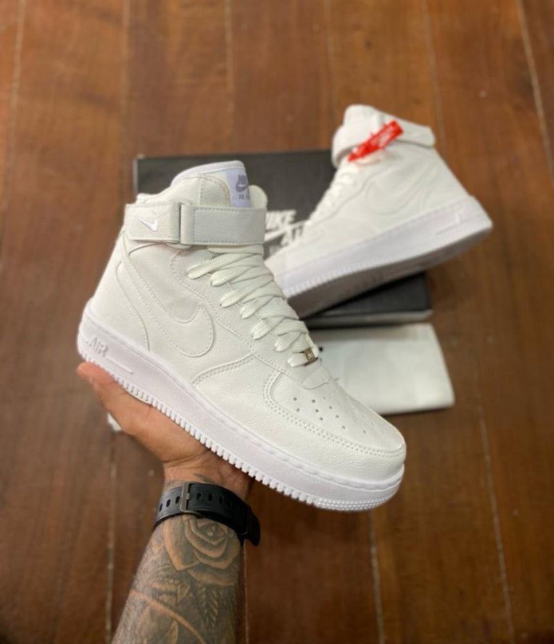 Nike Air Force 1 Bota - Branco