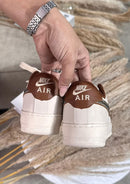 Nike Air Force 1 - NOLA MARROM