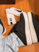 Tênis Air Force 1 Preto No Buck corda