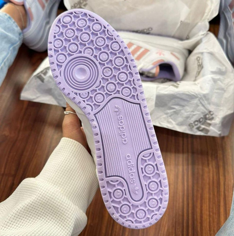 Adidas Forum Low - Branco/rose/lilás