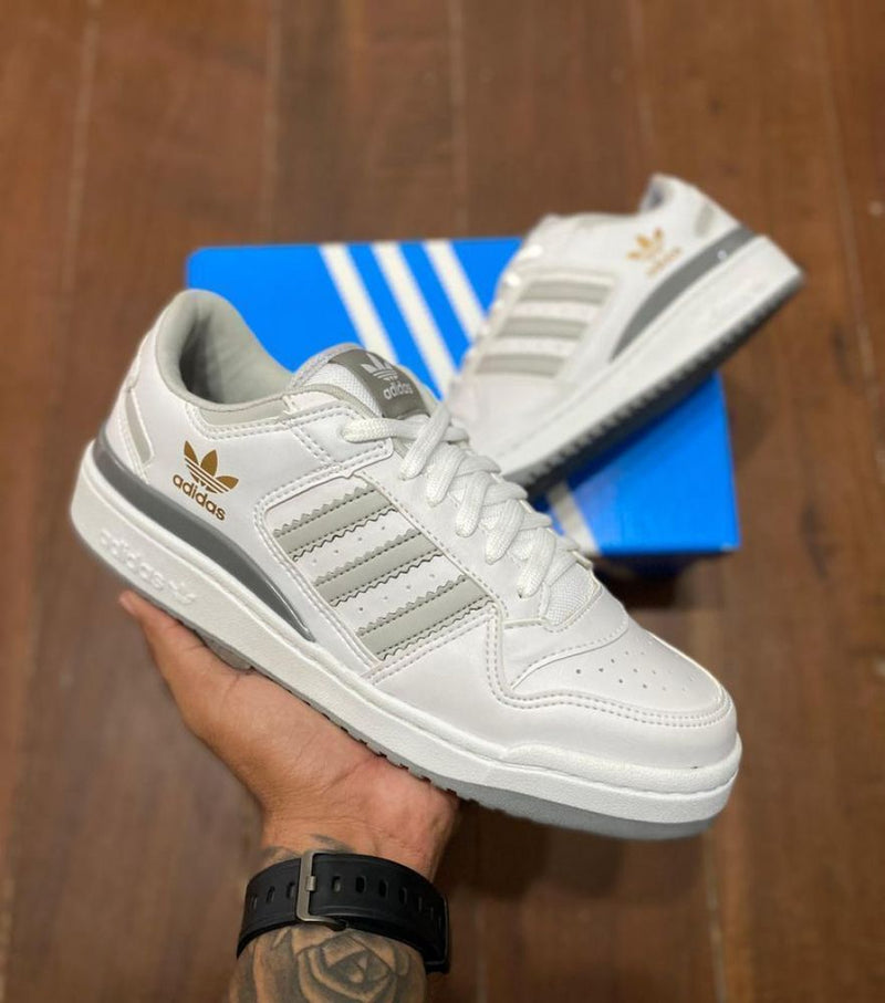 Adidas Forum - Cinza/Branco