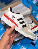 Adidas Forum - Cinza/Vermelho