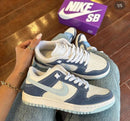 Nike SB Dunk Low - Gliter Azul jeans